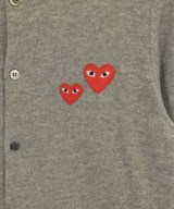 PLAY COMME des GARCONS（プレイコムデギャルソン）カーディガン グレー サイズ:L メンズ/2200670530311