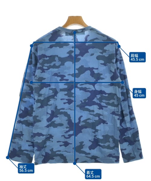PLAY COMME des GARCONS（プレイコムデギャルソン）Tシャツ・カットソー 青 サイズ:M メンズ/2200670530397