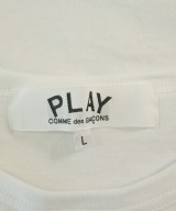 PLAY COMME des GARCONS（プレイコムデギャルソン）Tシャツ・カットソー 白 サイズ:L メンズ/2200670530403