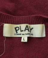 PLAY COMME des GARCONS（プレイコムデギャルソン）カーディガン 赤 サイズ:L レディース/2200670530434