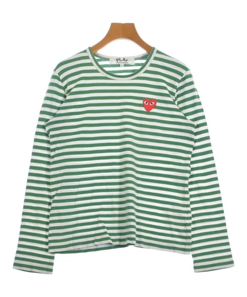 PLAY COMME des GARCONS(プレイコムデギャルソン)Tシャツ・カットソー 緑 サイズ:L/2200673044044