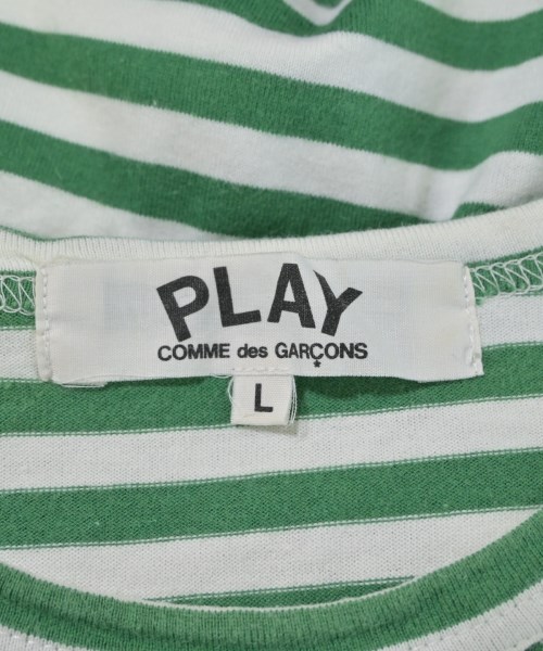 PLAY COMME des GARCONS（プレイコムデギャルソン）Tシャツ・カットソー 緑 サイズ:L レディース/2200673044044