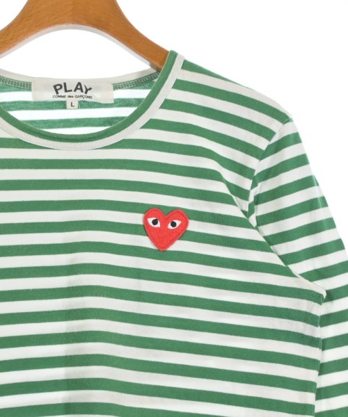 PLAY COMME des GARCONS（プレイコムデギャルソン）Tシャツ・カットソー 緑 サイズ:L レディース/2200673044044