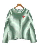 PLAY COMME des GARCONS（プレイコムデギャルソン）Tシャツ・カットソー 緑 サイズ:L レディース/2200673044044