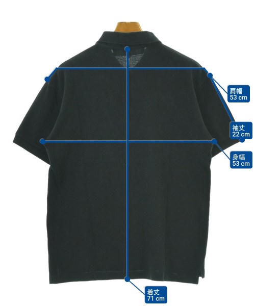 PLAY COMME des GARCONS（プレイコムデギャルソン）ポロシャツ 黒 サイズ:L メンズ/2200670077113