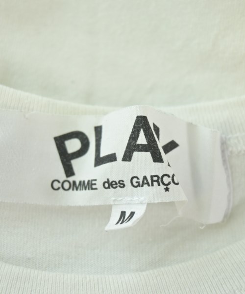 PLAY COMME des GARCONS（プレイコムデギャルソン）Tシャツ・カットソー 白 サイズ:M レディース/2200675129152