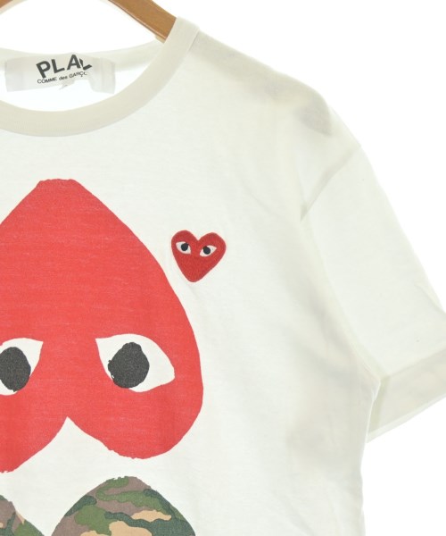 PLAY COMME des GARCONS（プレイコムデギャルソン）Tシャツ・カットソー 白 サイズ:M レディース/2200675129152