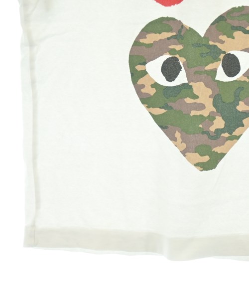 PLAY COMME des GARCONS（プレイコムデギャルソン）Tシャツ・カットソー 白 サイズ:M レディース/2200675129152