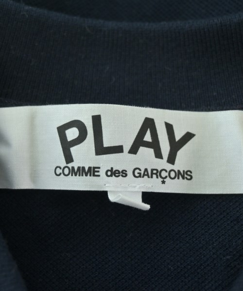PLAY COMME des GARCONS（プレイコムデギャルソン）ポロシャツ 紺 サイズ:S レディース/2200675129169