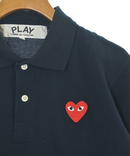 PLAY COMME des GARCONS（プレイコムデギャルソン）ポロシャツ 紺 サイズ:S レディース/2200675129169