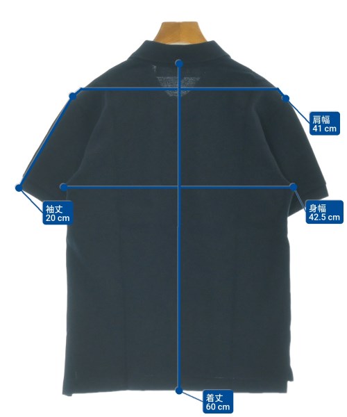 PLAY COMME des GARCONS（プレイコムデギャルソン）ポロシャツ 紺 サイズ:S レディース/2200675129169