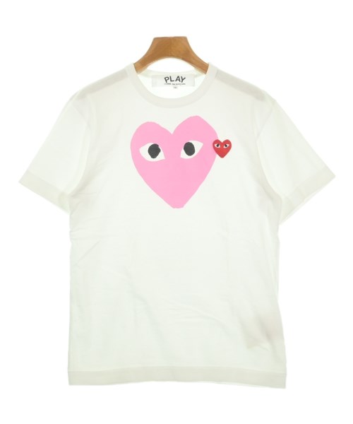 PLAY COMME des GARCONS(プレイコムデギャルソン)Tシャツ・カットソー 白 サイズ:S/2200675223195