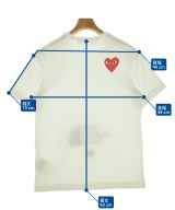 PLAY COMME des GARCONS（プレイコムデギャルソン）Tシャツ・カットソー 白 サイズ:M メンズ/2200675278157