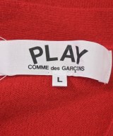 PLAY COMME des GARCONS（プレイコムデギャルソン）カーディガン 赤 サイズ:L メンズ/2200672939181