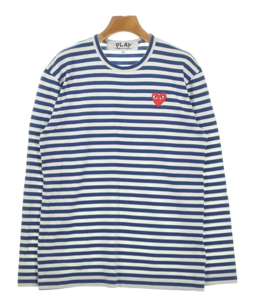 PLAY COMME des GARCONS(プレイコムデギャルソン)Tシャツ・カットソー 青 サイズ:L/2200672939297