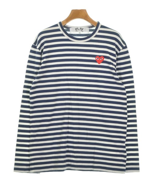 PLAY COMME des GARCONS(プレイコムデギャルソン)Tシャツ・カットソー 紺 サイズ:L/2200672939310
