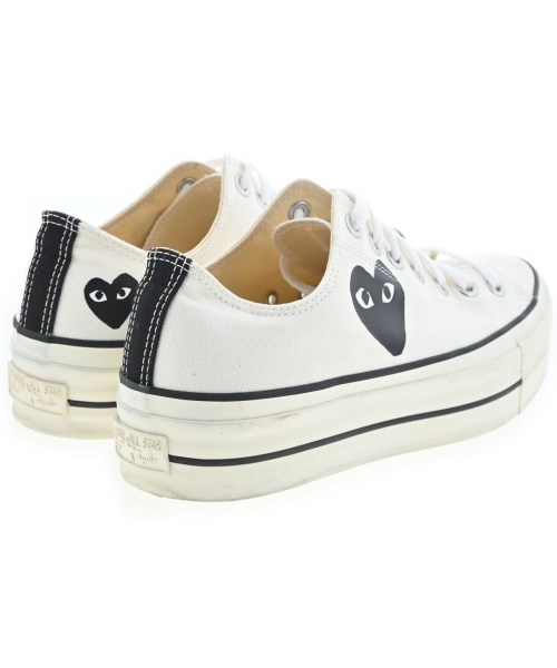 PLAY COMME des GARCONS（プレイコムデギャルソン）スニーカー 白 サイズ:27cm メンズ/2200675181242