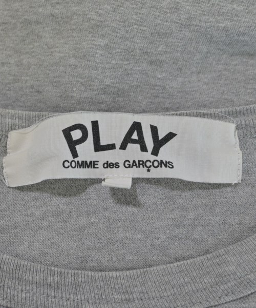 PLAY COMME des GARCONS（プレイコムデギャルソン）Tシャツ・カットソー グレー サイズ:L レディース/2200675450072