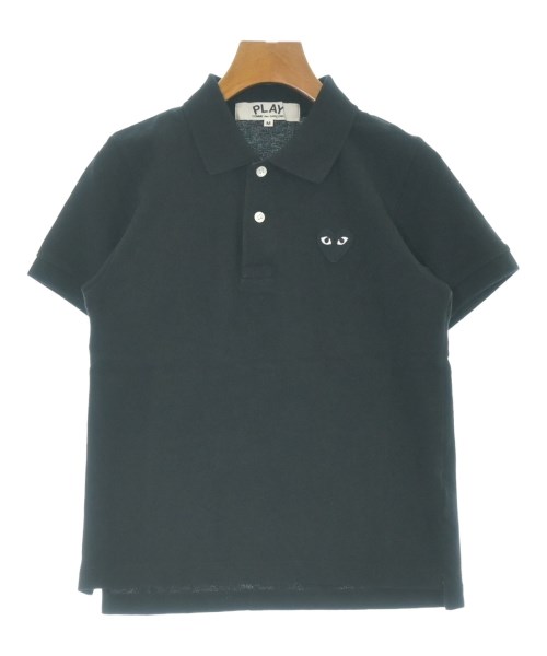 PLAY COMME des GARCONS(プレイコムデギャルソン)ポロシャツ 黒 サイズ:M/2200675455077