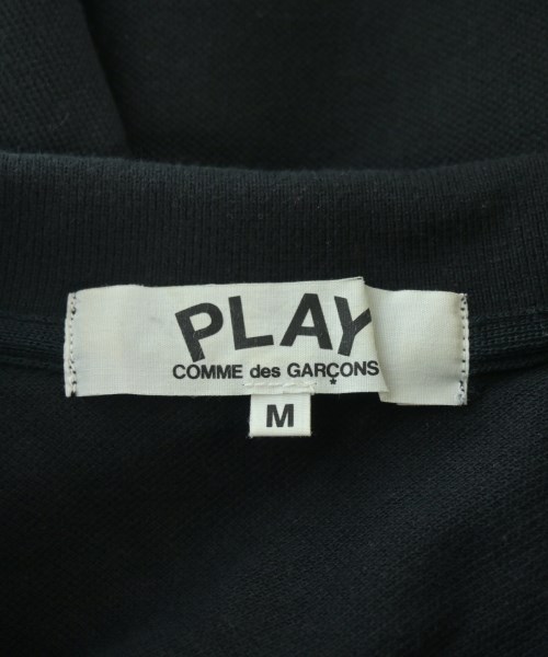 PLAY COMME des GARCONS（プレイコムデギャルソン）ポロシャツ 黒 サイズ:M レディース/2200675455077
