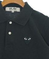 PLAY COMME des GARCONS（プレイコムデギャルソン）ポロシャツ 黒 サイズ:M レディース/2200675455077