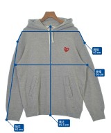 PLAY COMME des GARCONS（プレイコムデギャルソン）パーカー グレー サイズ:XL メンズ/2200675873048