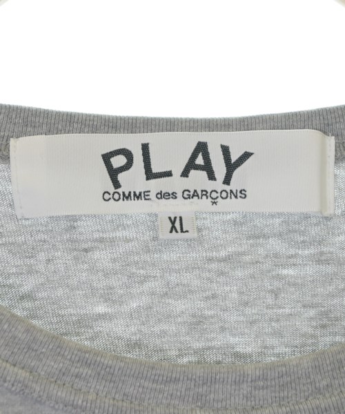 PLAY COMME des GARCONS（プレイコムデギャルソン）Tシャツ・カットソー グレー サイズ:XL メンズ/2200675873055