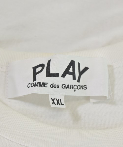 PLAY COMME des GARCONS（プレイコムデギャルソン）Tシャツ・カットソー 白 サイズ:XXL メンズ/2200675979030