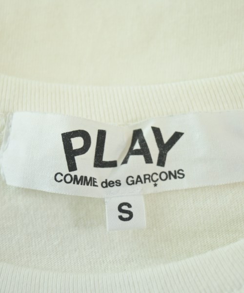 PLAY COMME des GARCONS（プレイコムデギャルソン）Tシャツ・カットソー 白 サイズ:S レディース/2200669227116