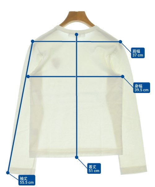 PLAY COMME des GARCONS（プレイコムデギャルソン）Tシャツ・カットソー 白 サイズ:S レディース/2200669227116