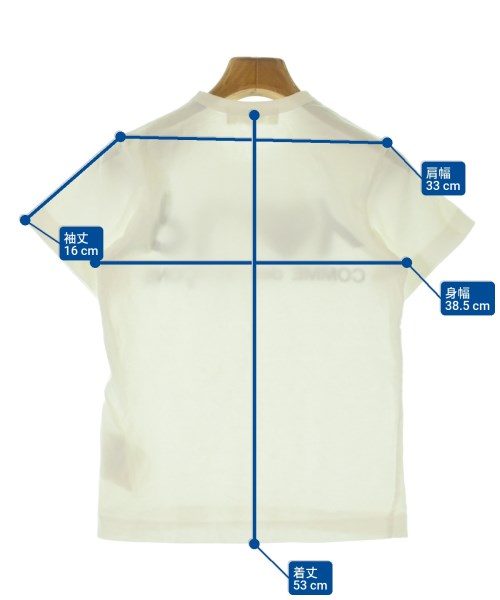 PLAY COMME des GARCONS（プレイコムデギャルソン）Tシャツ・カットソー 白 サイズ:SS レディース/2200675533058