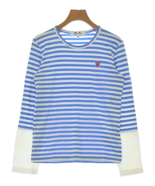 PLAY COMME des GARCONS（プレイコムデギャルソン）Tシャツ・カットソー 青 サイズ:M レディース/2200671796518