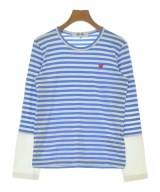PLAY COMME des GARCONS（プレイコムデギャルソン）Tシャツ・カットソー 青 サイズ:M レディース/2200671796518