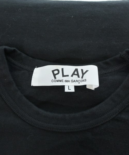 PLAY COMME des GARCONS（プレイコムデギャルソン）Tシャツ・カットソー 黒 サイズ:L メンズ/2200672560040