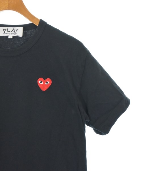 PLAY COMME des GARCONS（プレイコムデギャルソン）Tシャツ・カットソー 黒 サイズ:L メンズ/2200672560040