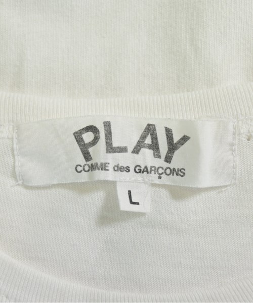 PLAY COMME des GARCONS（プレイコムデギャルソン）タンクトップ 白 サイズ:L メンズ/2200677835150