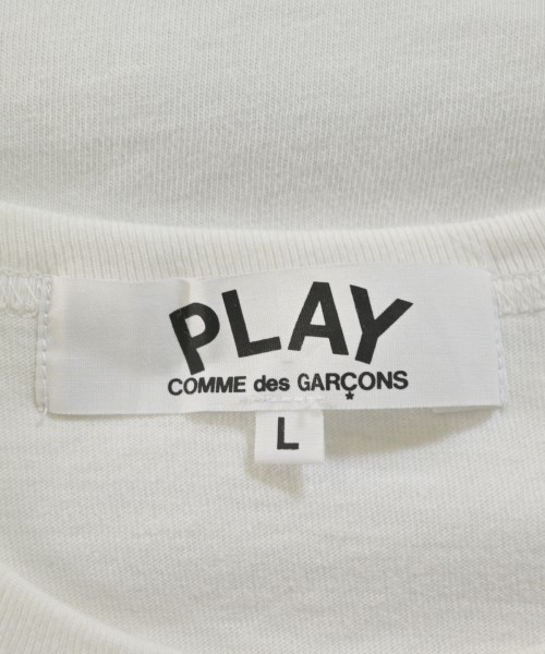 PLAY COMME des GARCONS（プレイコムデギャルソン）Tシャツ・カットソー 白 サイズ:XS レディース/2200677914039
