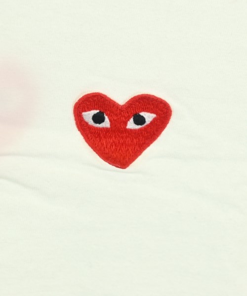 PLAY COMME des GARCONS（プレイコムデギャルソン）Tシャツ・カットソー 白 サイズ:M レディース/2200672697043