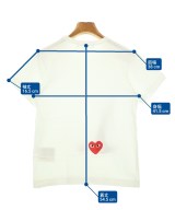 PLAY COMME des GARCONS（プレイコムデギャルソン）Tシャツ・カットソー 白 サイズ:M レディース/2200672697043