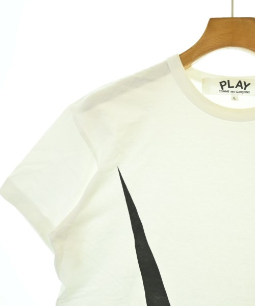 PLAY COMME des GARCONS（プレイコムデギャルソン）Tシャツ・カットソー 白 サイズ:L メンズ/2200672697050