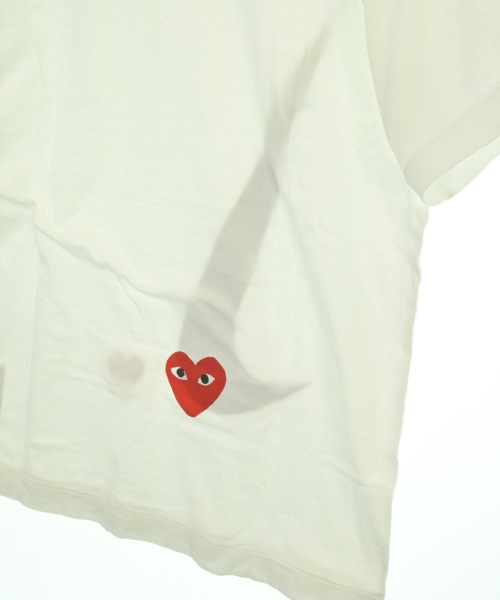 PLAY COMME des GARCONS（プレイコムデギャルソン）Tシャツ・カットソー 白 サイズ:L メンズ/2200672697050