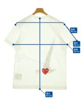 PLAY COMME des GARCONS（プレイコムデギャルソン）Tシャツ・カットソー 白 サイズ:L メンズ/2200672697050