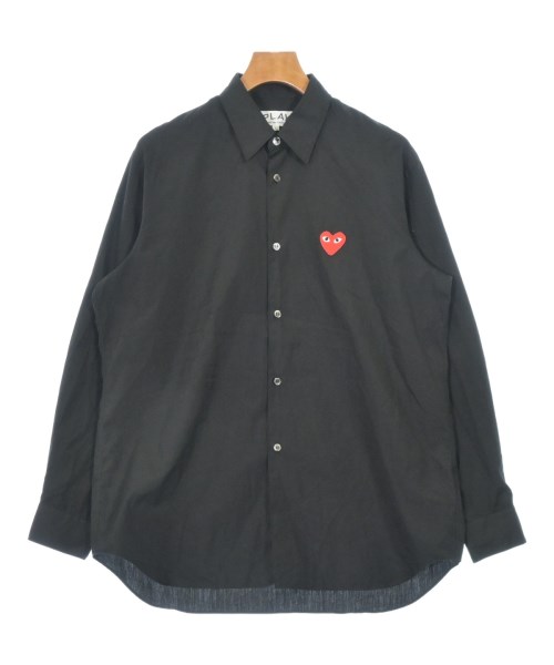 PLAY COMME des GARCONS(プレイコムデギャルソン)カジュアルシャツ 黒 サイズ:L/2200678914045