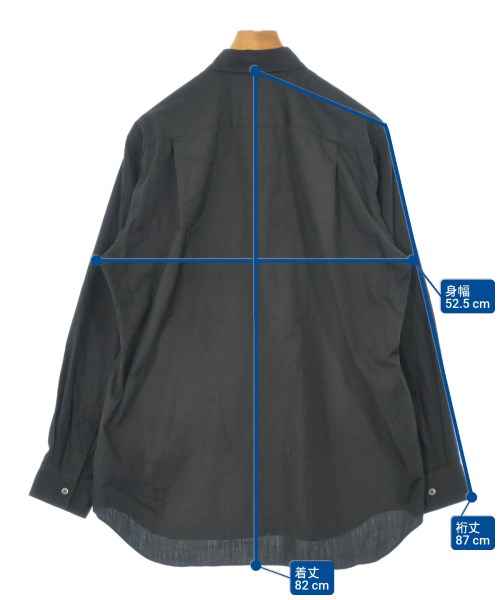 PLAY COMME des GARCONS（プレイコムデギャルソン）カジュアルシャツ 黒 サイズ:L メンズ/2200678914045