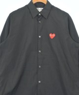 PLAY COMME des GARCONS（プレイコムデギャルソン）カジュアルシャツ 黒 サイズ:L メンズ/2200678914045