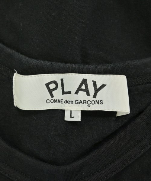 PLAY COMME des GARCONS（プレイコムデギャルソン）Tシャツ・カットソー 黒 サイズ:L メンズ/2200679082033