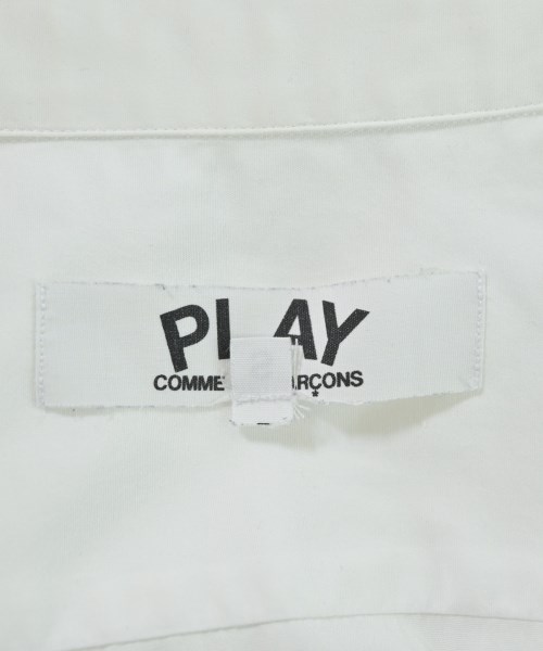 PLAY COMME des GARCONS（プレイコムデギャルソン）カジュアルシャツ 白 サイズ:S レディース/2200679327035