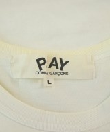 PLAY COMME des GARCONS（プレイコムデギャルソン）Tシャツ・カットソー 白 サイズ:L メンズ/2200679356202