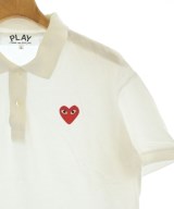 PLAY COMME des GARCONS（プレイコムデギャルソン）ポロシャツ 白 サイズ:L メンズ/2200679356219