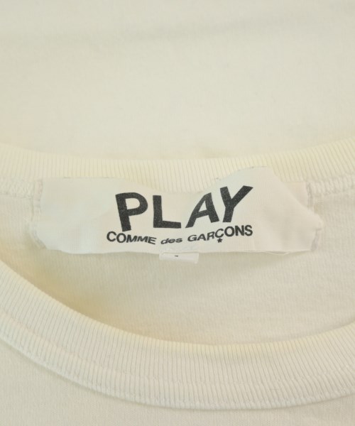 PLAY COMME des GARCONS（プレイコムデギャルソン）Tシャツ・カットソー 白 サイズ:L メンズ/2200679356233